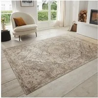 HANSE Home Teppich Sand, rechteckig, Höhe: 8 mm, Kurzflor, Läufer, Orient, Vintage, Wohnzimmer, Schlafzimmer, Esszimmer