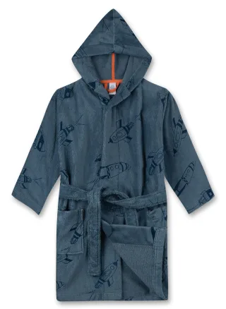 Sanetta - Bademantel/Morningcoat bluestone - Gr. - 116