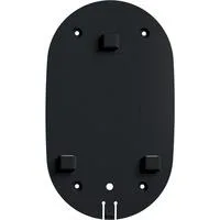 Ersatz-Wandmontageplatte, für Charger Gemini flex, Wandhalterung schwarz
