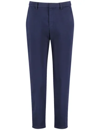 TAIFUN - 7/8 Chino aus Baumwoll-Stretch blau - Gr. - 38