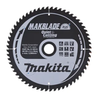 Makita MAKBLADE+ Sägeblatt 255x30x60Z - B-32518
