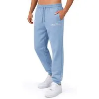 Smilodox Jogginghose Kayson, Oversize Freizeithose mit Reißverschlusstaschen, Tunnelzug weiches flauschiges Material Logo Sweathose Sport Alltag