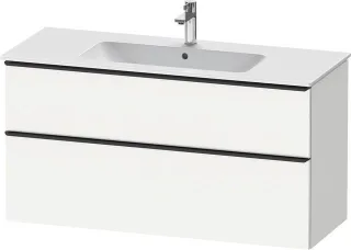 Duravit D-Neo Waschtischunterbau wandhängend Weiß Matt 1210x462x625 mm - DE43640BD180000 DE43640BD180000
