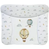 CEBA BABY Wickelauflage Weiche Wickeltischauflage 50 x 70 cm, 72 x 75 cm, 85 x 72 cm, Wickelauflage für Junge und Mädchen - Wasserdicht, abwaschbar