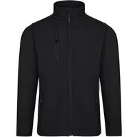 Velilla Softshelljacke wasserabweisend ⚥ Schwarz-3 XL (1-St) wasserabweisend, winddicht und atmungsaktiv