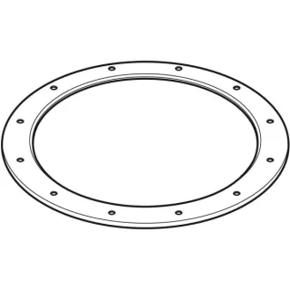 Geberit Befestigungsflansch zu Geberit Pluvia 242761001