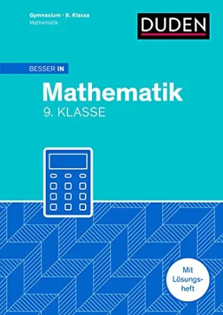Besser in Mathematik - Gymnasium 9. Klasse (Cornelsen Scriptor - Besser in)