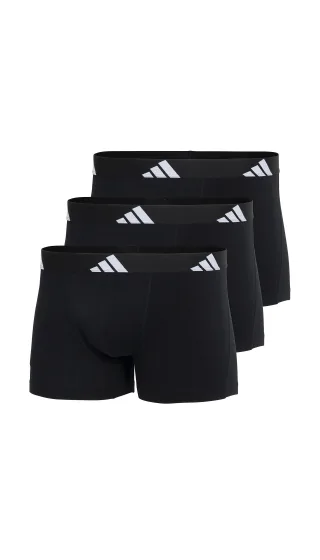 Adidas Sportswear Underwear - 3PK Trunk black - Gr. - M