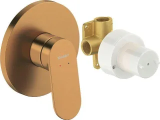 Duravit Wave Einhebelmischer Unterputz-Set Rostte WA4210007004
