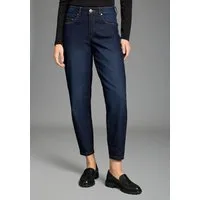 Arizona Comfort-fit-Jeans weite Beinform mit schmalem Abschluss, knöchellanger Schnitt