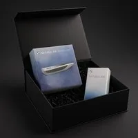 BMW Raumduft BMW Geschenkbox Auto Duft Geschenkset Starter Kit Innenraumduft (2-St)