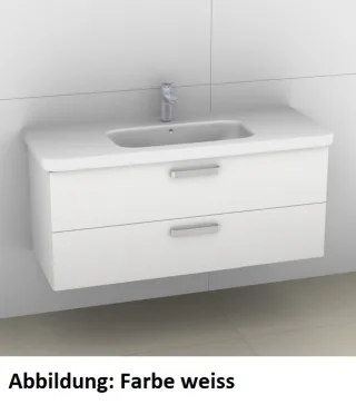 Artiqua 411 Waschtischunterschrank für DuraStyle 232012 Eiche Ribbeck quer NB, 411-WU2L-D47-7187-444 411-WU2L-D47-7187-444