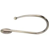 DécoProfi Raffhalter 1 Stück Raffbügel / Raffhalter für Gardinen, Zum Raffen von Gardinen und Vorhängen, (Packung, 1-tlg., inkl. Schrauben und Dübel), zum Raffen von Vorhänge