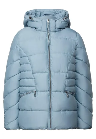 Street One - Kurze Steppjacke blau - Gr. - 44