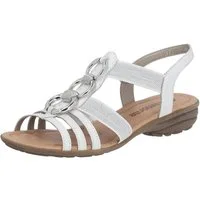 Remonte Riemchensandale, Keilabsatz, Sommerschuh, Sandalette mit Gummizügen