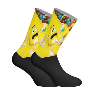 Unisex Elastische Bedruckte Lange Socken