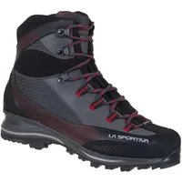La Sportiva Trango Trk Leather GTX (Leder, wasserdicht) carbongrau/rot Herren Wanderschuh