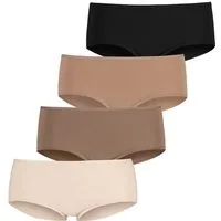 LASCANA Hipster (4er-Pack) aus elastischer Baumwolle