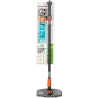 GARDENA Autowaschbürste Praktisches Reinigungsset für die Autowäsche Soft (5580-20), Gardena, (3-tlg., Enthält Cleansystem Waschbürste, Wasserstiel 90 cm und Shampoo), Länge verstellbar