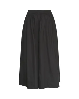 msch copenhagen - MSCHLenna HW Skirt Pants black - Gr. - XS