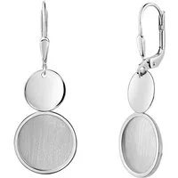 Firetti Paar Ohrhänger Schmuck Geschenk Silber 925 Ohrschmuck Ohrringe Kreise