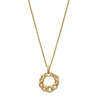 Orphelia 'Estelle' Damenkette mit Anhänger aus 925er Sterlingsilber – Gold ZH-7516/G