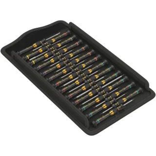 Wera Kraftform Micro ESD Big Pack 1 Elektronik-Schraubendrehersatz, 25-teilig - 05134019001