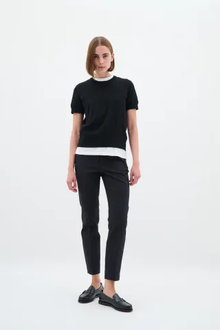 Pants Suiting Slim fit Blac