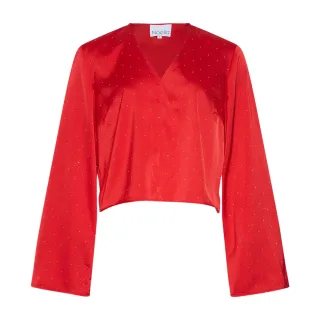 Serafinella Bluse in Rot