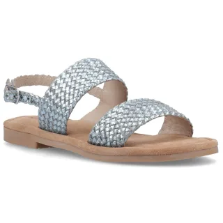 Hush Puppies Helene Sandale Leder Damen Blau Standard Sandalen