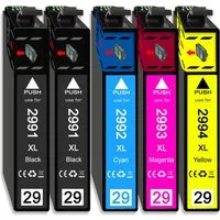 Druckerparadies 5er Pack Druckerpatronen 29 29XL kompatibel mit Epson XP-332 Tintenpatrone (5-tlg)