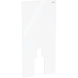 Geberit Frontverkleidung zu Monolith Sanitär- modul für Stand-WC 101cm Glas weiß, 242382SI1 242382SI1