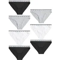 Next Slip Jazzpants mit Logo, hoher Baumwollanteil, 7er-Pack (7-St)