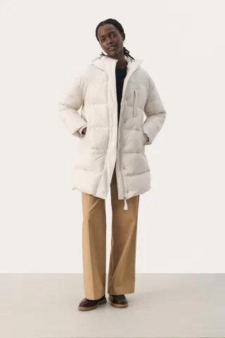 Jacke Gerade Passform Moonbeam cream