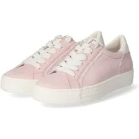 Paul Green Paul Green 5561-009 Damen Rauleder pink Schnürschuh