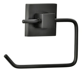 Fackelmann New York Toi-Papierhalt.12,5x10x3,5cm schwarz, 86720 86720