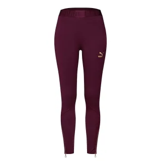 Puma x Kenza Damen Dunkelrote Leggings