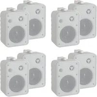 McGrey One Control MKIII HiFi-Lautsprecher - Lautsprecherboxen 4 paar Lautsprecher (kein Netzwerkstandard, 10 W, Boxen für Installation, Studio oder HiFi-Anwendung)