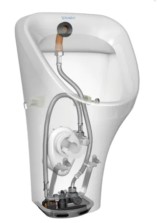Duravit DuraStyle Elektronisches Urinal Weiß Hochglanz - 28043100001 28043100001