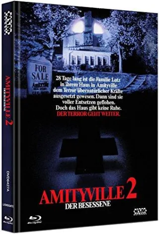 Amityville 2 - der Besessene [Blu-Ray+DVD] - uncut - auf 333 limitiertes Mediabook Cover A