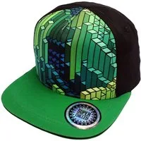 MAXIMO Baseball Cap KIDS BOY-Cap Grüne Pixel snap-back Verschluß (1-St)