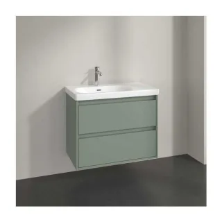Villeroy und Boch Skyla Waschtischunterschrank C79800AF 2 Auszüge, 772 x 596 x 439 mm, Soft Green