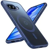 CoolGadget Handyhülle Magnet-Hülle für Pixel 9a Schutzhülle magnetisch 6,3 Zoll, Hülle Matt Stoßfest kompatibel mit QI-Laden Zubehör Kameraschutz Case