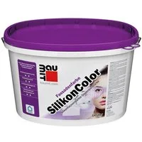 baumit Fassadenfarbe Baumit SilikonColor Fassadenfarbe silikonverstärkt weiß 12,5 Liter, Wasserdampfdurchlässig, wasserabweisend, CO2-durchlässig. Filmschutz.