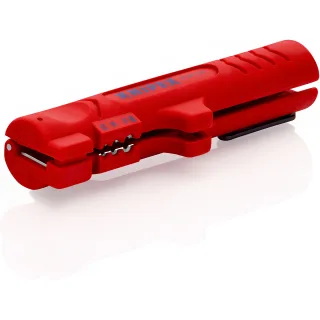 KNIPEX Abmantelungswerkzeug für Flach- und Rundkabel 125 mm - 1664125SB