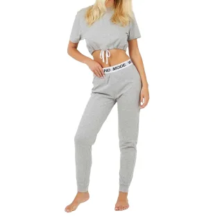 Brave Soul - Loungewear Set für Damen (Grau meliert)