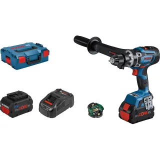 Bosch Akku-Schlagbohrschrauber GSB 18V-150 C mit 2x Akku ProCORE18V 8.0Ah in L-BOXX - 06019J5105