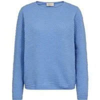 FREEQUENT Strickpullover FQDODO-PU-DOTTIE mit Strick-Knoten-Details