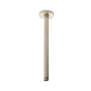 VitrA Universal Deckenarm für Duschkopf Länge 30 cm mit Anschluss G 1/2" Nickel gebürstet,A4565034 A4565034