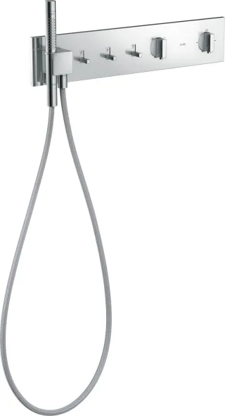 Hansgrohe Thermostatmodul 540/110 Axor ShowerComposition 3 Verbraucher chrom, 12572000 12572000
